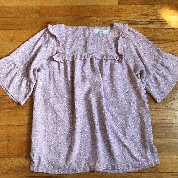 LOFT flower top - Picture 5 of 5